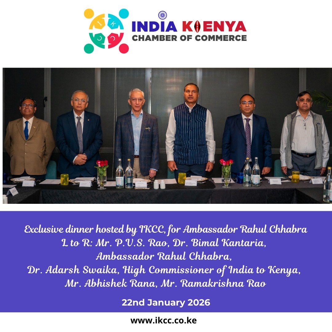 From Vision to $5 Billion: A Landmark IKCC Evening for Indo–Kenyan Trade
